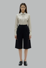 Printed Button-Up Shirt