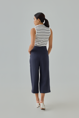 Quarter Zip Johnny Collar Top