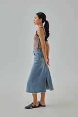 Contrast Binding Knitted Tank Top