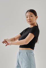 Olivia Fitted Crop Top