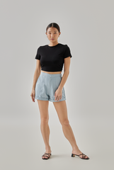 Olivia Fitted Crop Top