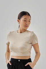 Olivia Fitted Crop Top