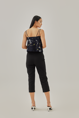 Geraldine Floral Double Strap Top