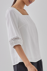 Freya Bishop Sleeve Top