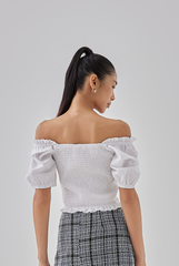 Joanne Smocked Top