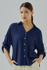 Joe Roll Up Tabs Button-Up Shirt