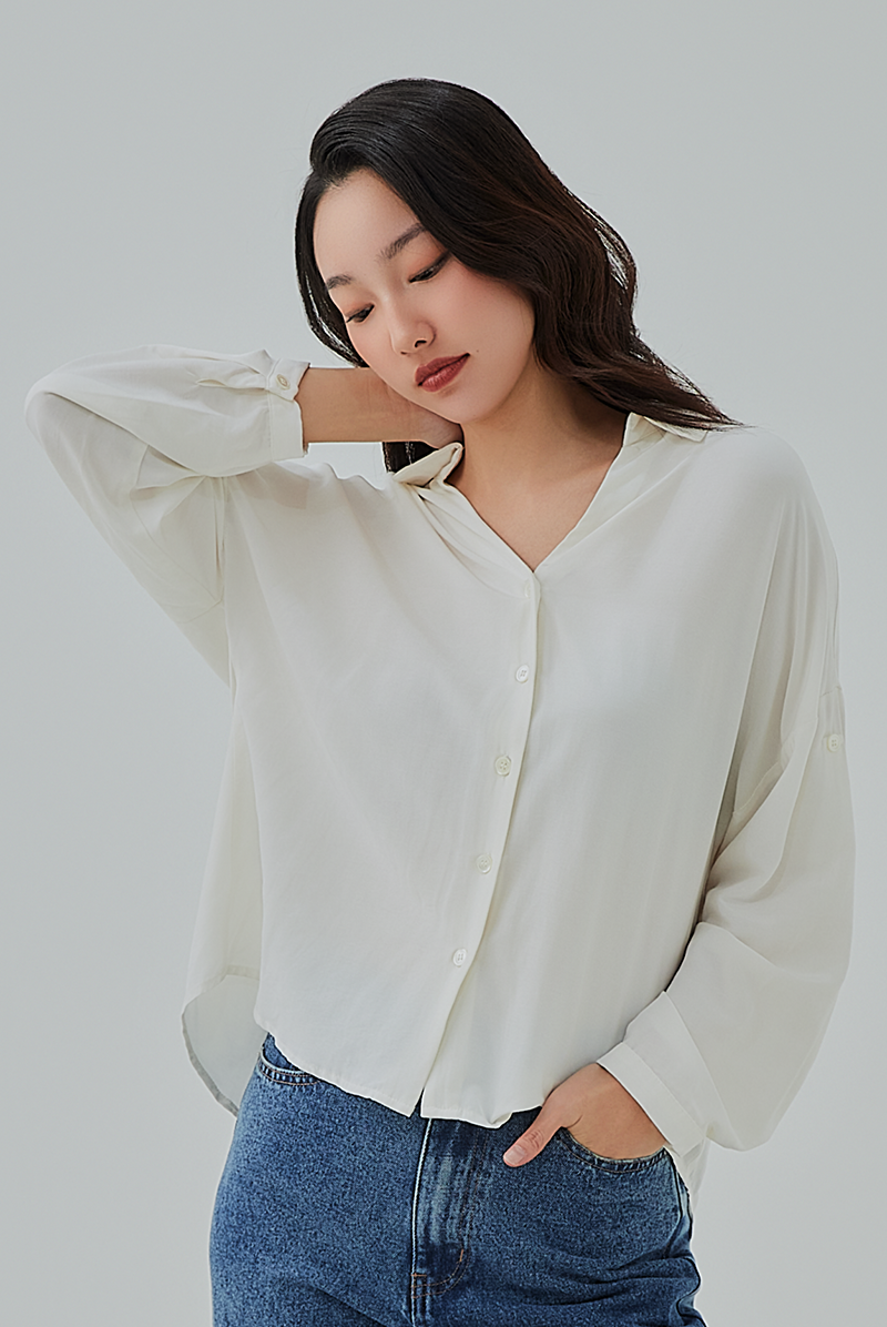 Joe Roll Up Tabs Button-Up Shirt