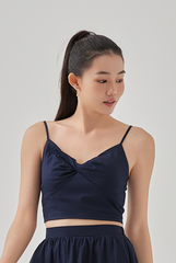 Ray Padded Front Twist Top