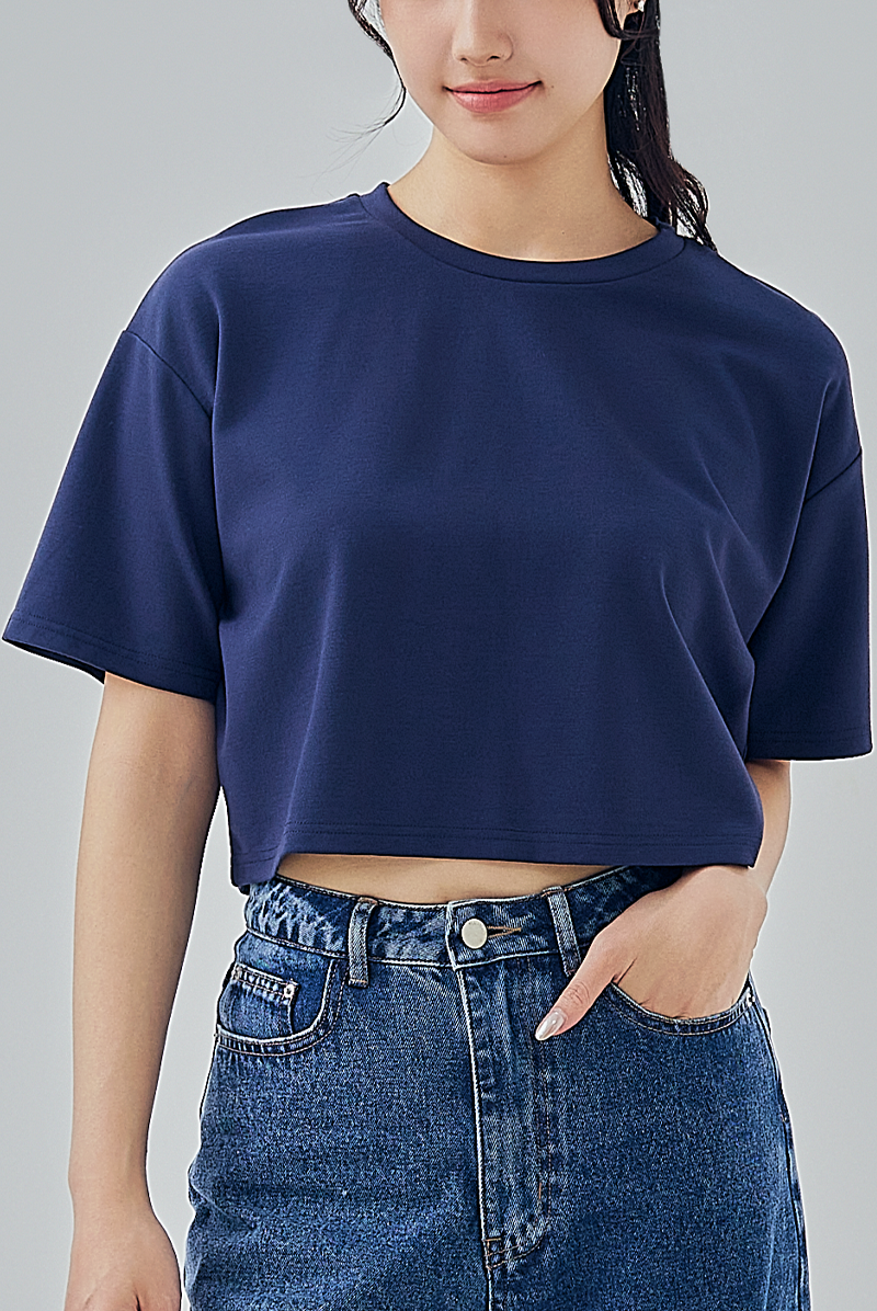 Amiah Boxy Crop Top