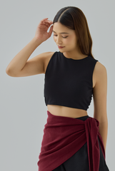Geraldine Open Back Tie Top