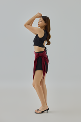 Geraldine Open Back Tie Top