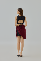 Geraldine Open Back Tie Top
