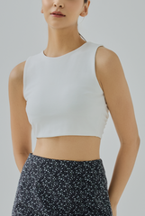 Geraldine Open Back Tie Top
