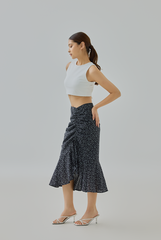 Geraldine Open Back Tie Top