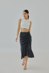 Geraldine Open Back Tie Top