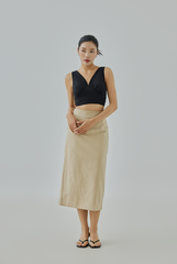 Dania Gathered Bustier Top