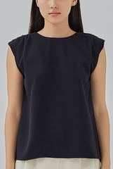 Dorothy Pleated Shoulders Top