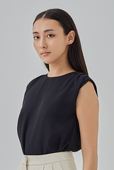 Dorothy Pleated Shoulders Top