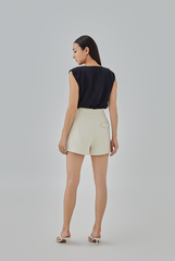 Dorothy Pleated Shoulders Top