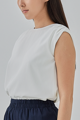 Dorothy Pleated Shoulders Top