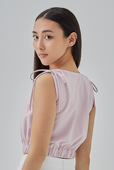 Emerson Shoulder Drawstring Top