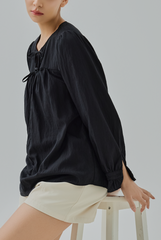 Darcy Front Tie Blouse