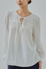 Darcy Front Tie Blouse