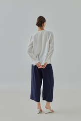 Darcy Front Tie Blouse