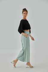Caryn Textured Blouson Top