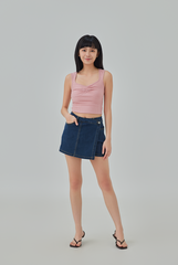 Josephine Ruched Crop Top