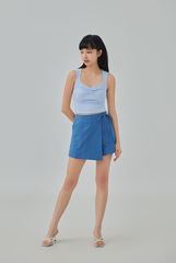 Josephine Ruched Crop Top