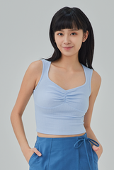 Josephine Ruched Crop Top