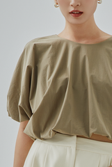 Blaise Bubble Blouse Top