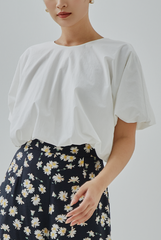 Blaise Bubble Blouse Top