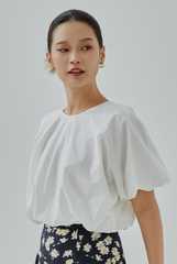 Blaise Bubble Blouse Top
