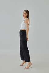 Briella Ruched Corset Crop Top