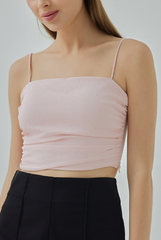 Samantha Side Ruched Padded Top