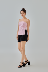 Avani Tweed Tube Top