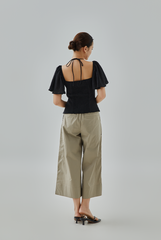 Azalea Butterfly Sleeves Top