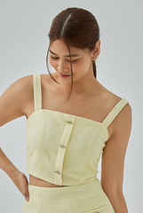 Hope Tweed Crop Top