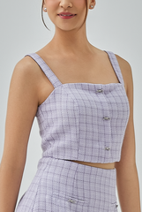 Hope Tweed Crop Top