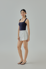 Lila Square Neck Tank Top