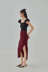 Julianna Eyelet Cap Sleeve Top