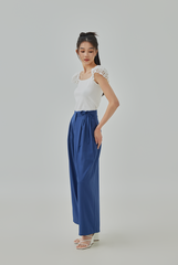 Julianna Eyelet Cap Sleeve Top