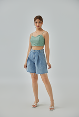 Celesta Floral Lace Textured Camisole