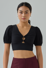Ferryn Ring Detail Crop Top