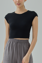 Miley Waffle Knit Crop Top
