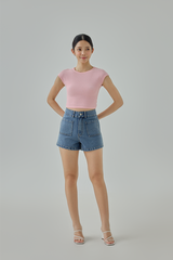 Miley Waffle Knit Crop Top