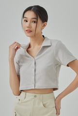 Kyrie Ribbed Knit Crop Top