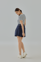 Cherry Classic Striped Knit Tee